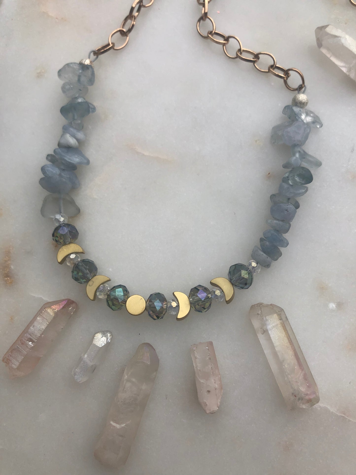 Aquamarine Moon Phases