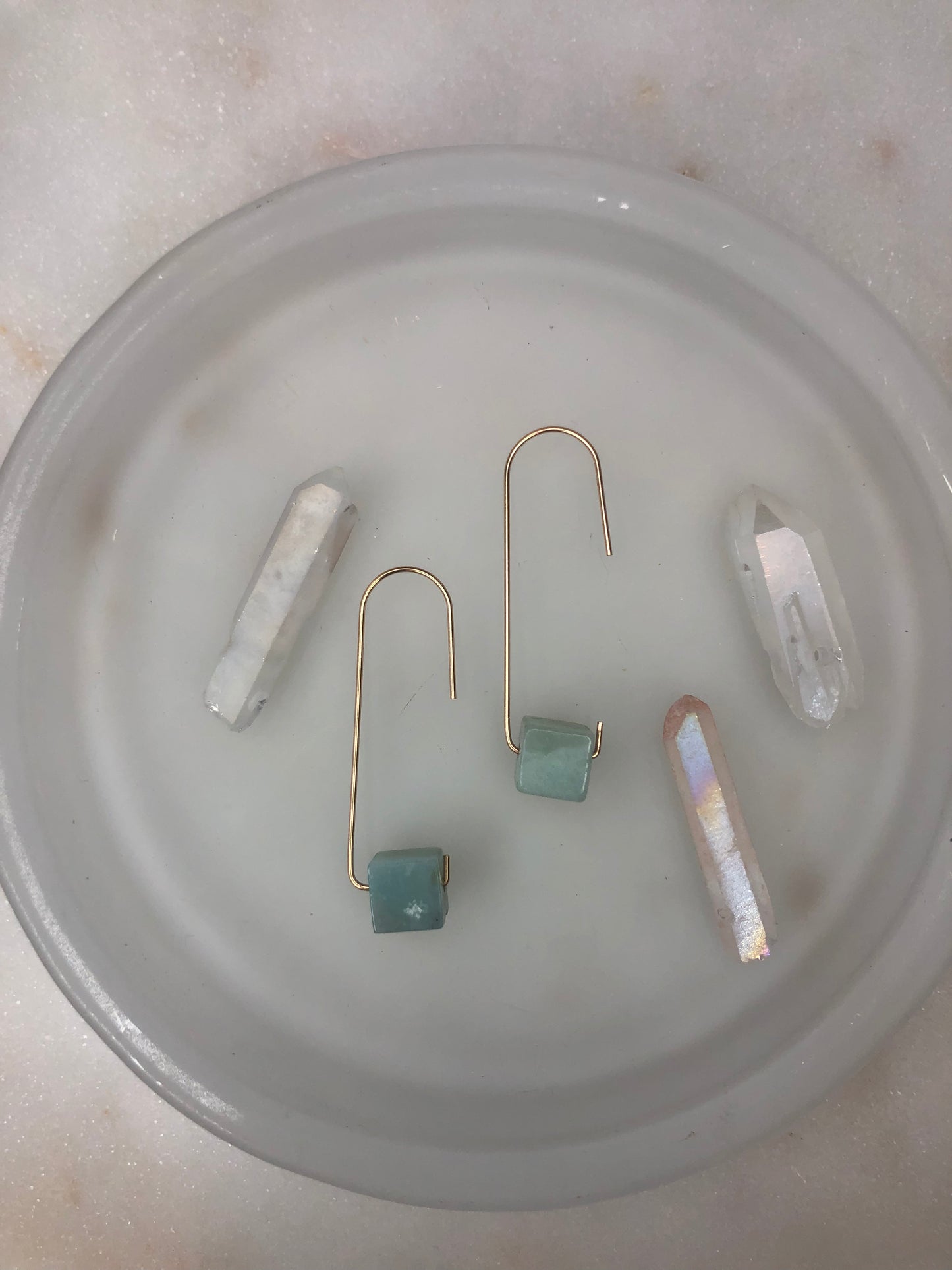 Amazonite Hooks