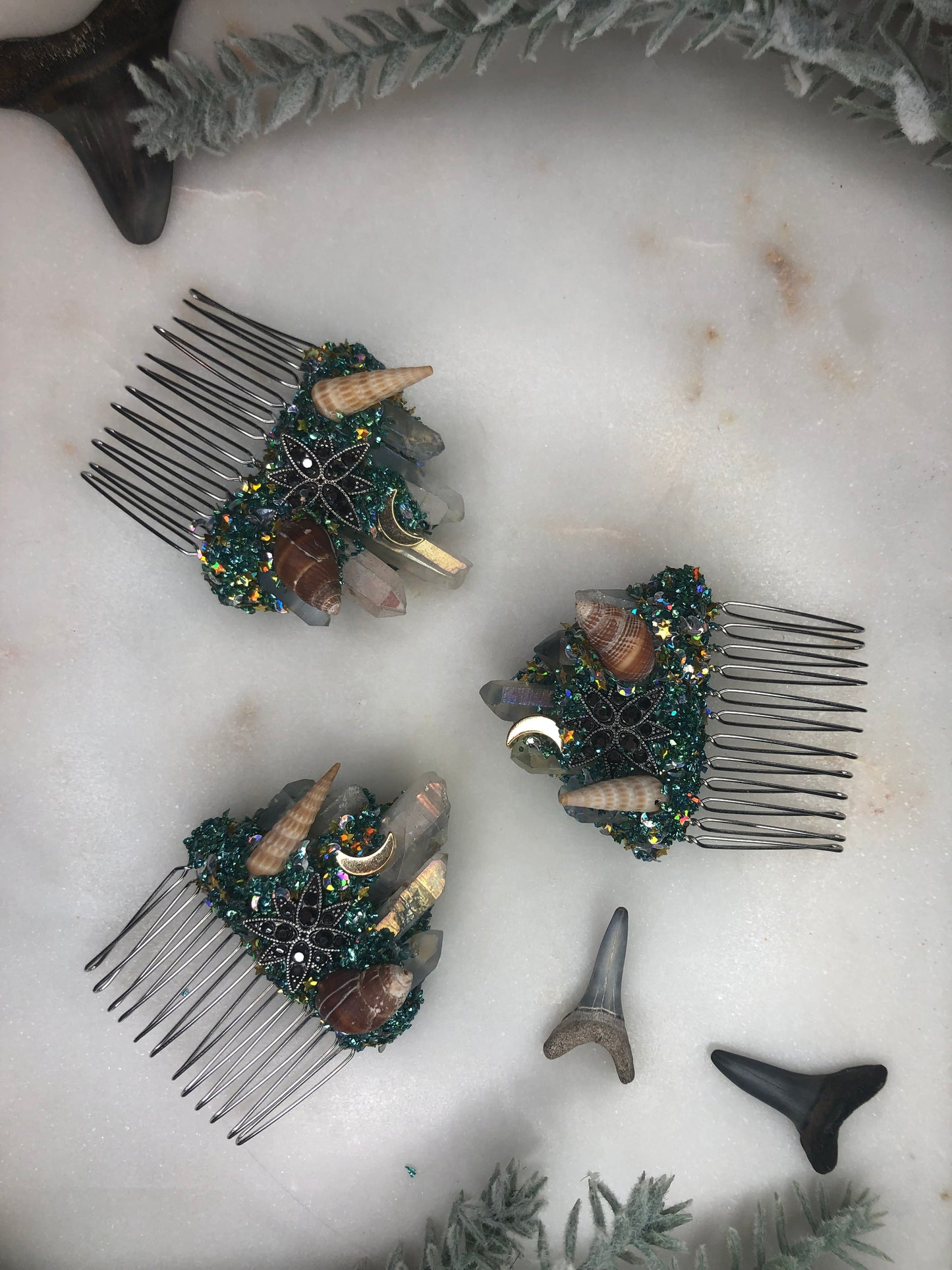 Dusky Mermaid Combs