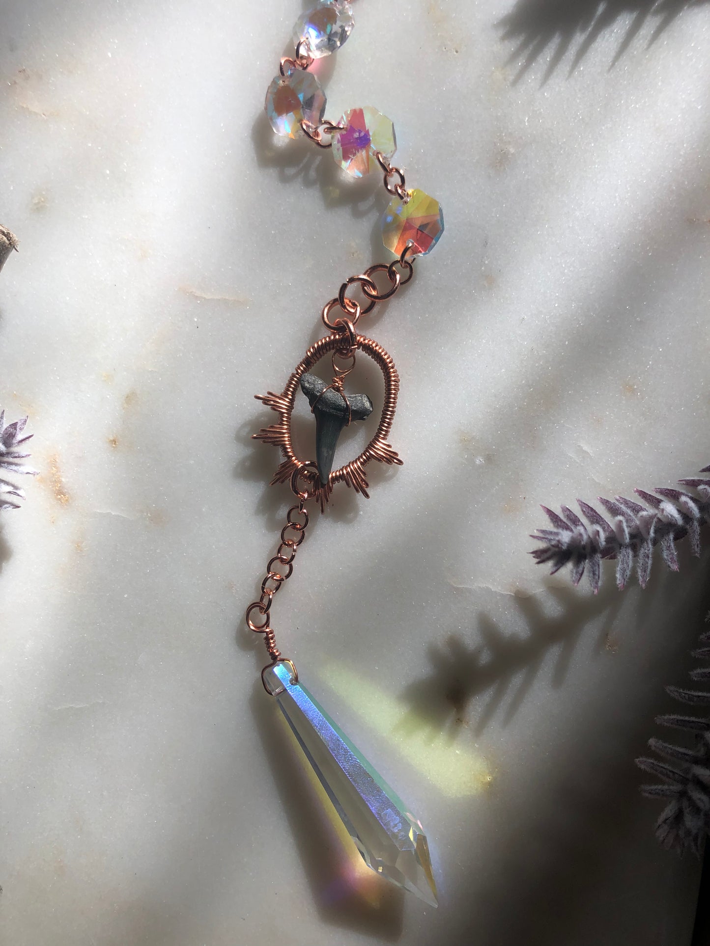 Shark Tooth Suncatcher
