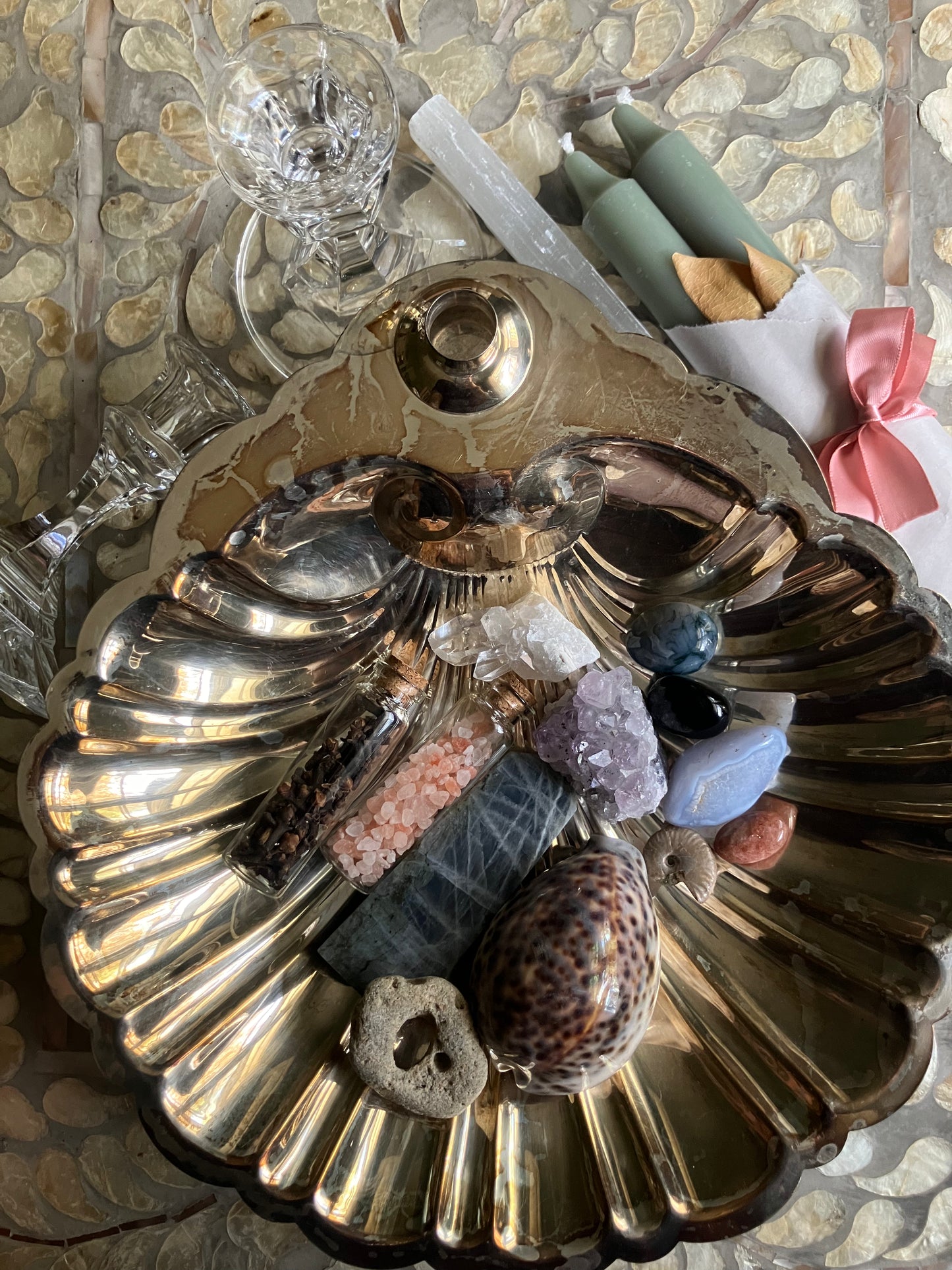 Silver Sea Witch Altar Kit