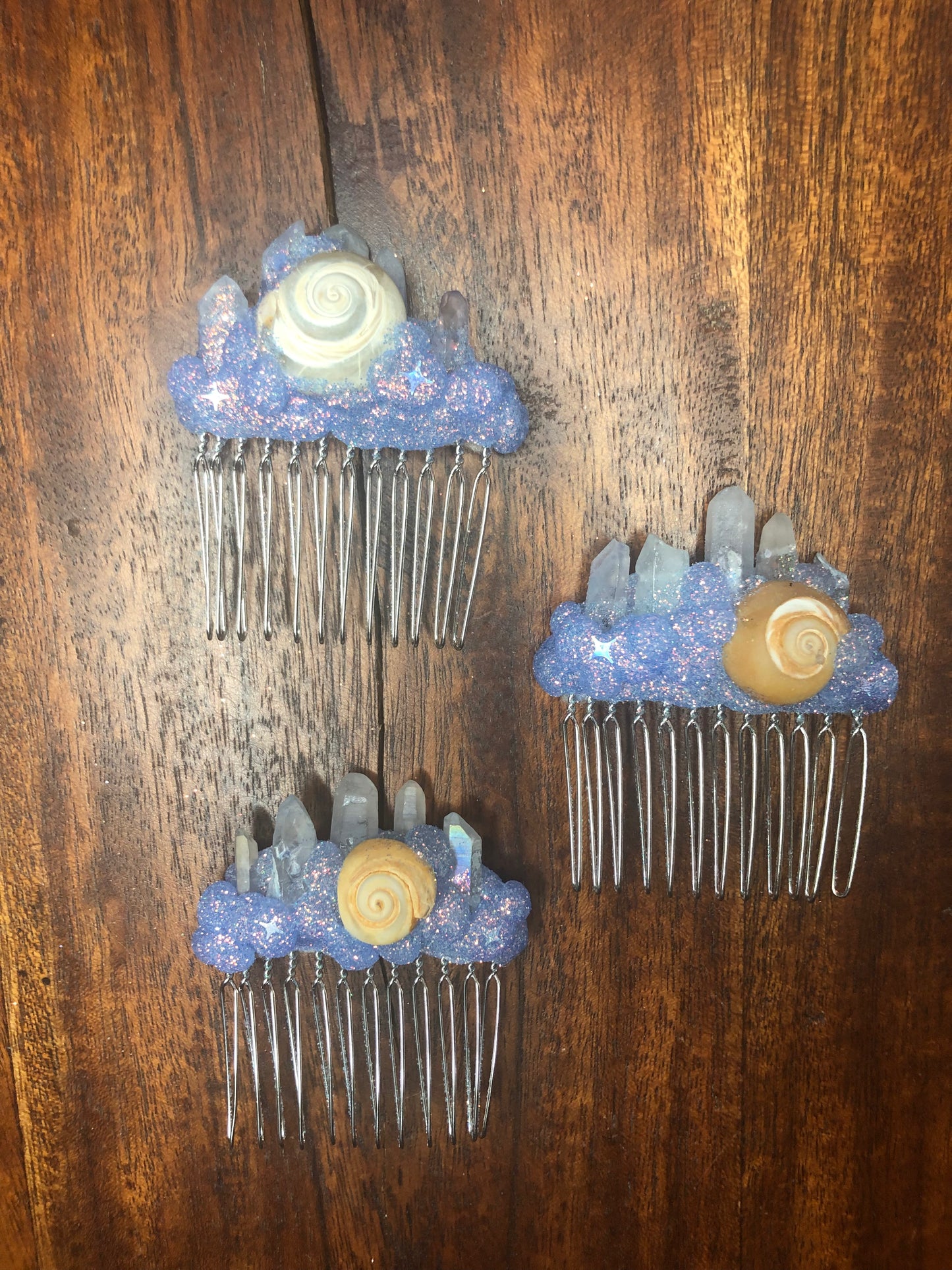 Moon Snail Cloud Combs