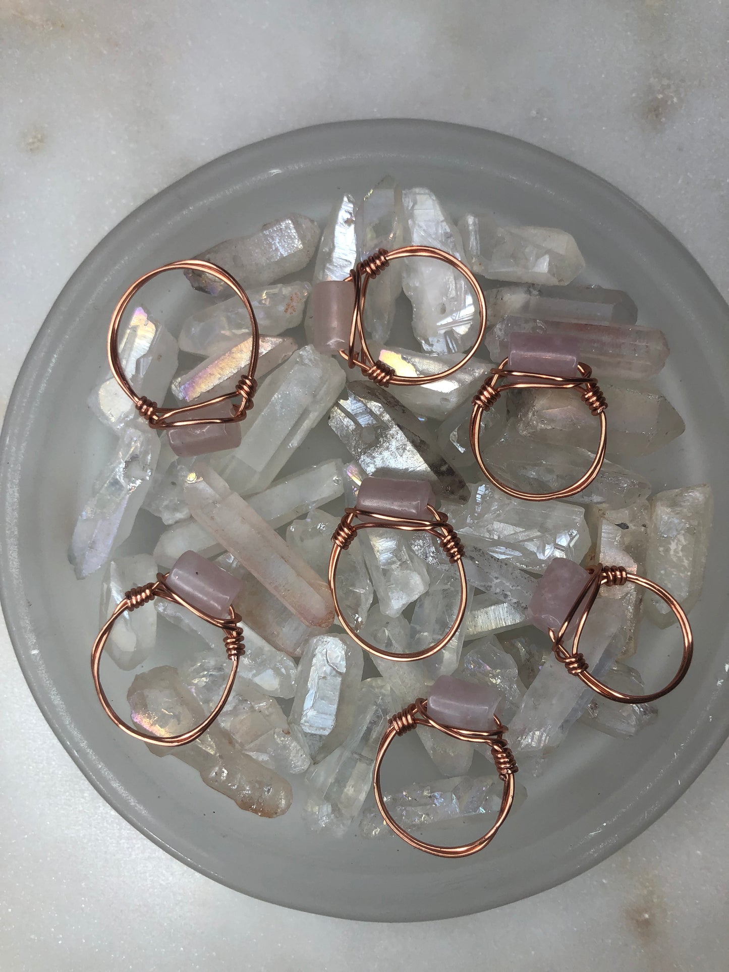 Rose Quartz Ring