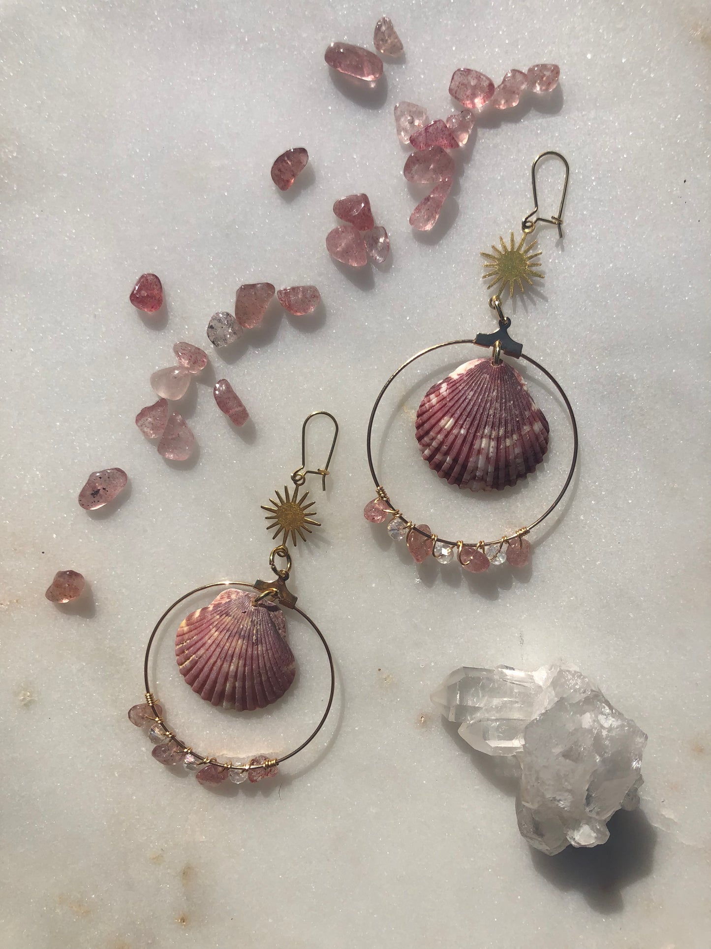 Pink Hue Hoops
